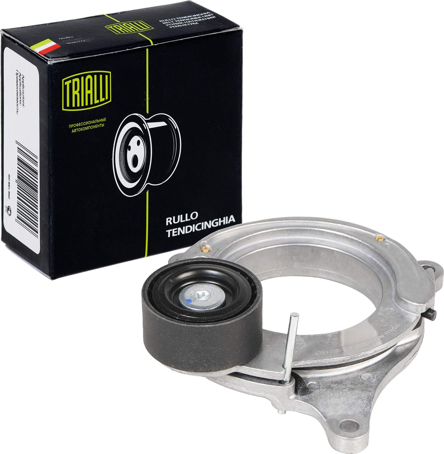 Натяжной ролик (натяжитель) приводного клинового зубчатого ремня Trialli. Артикул CM 5687N