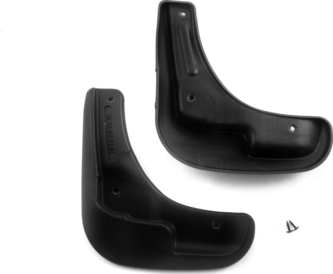 Брызговики Frosch (в пакете) передняя пара для Citroen C-elysee седан 2013-2026. Артикул NLF.10.30.F10