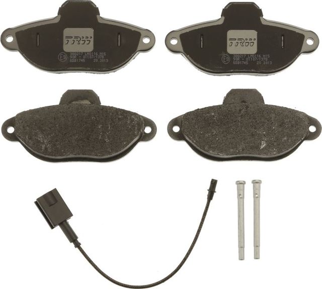 Тормозные колодки TRW COTEC передние для Fiat Panda II 2003-2013. Артикул GDB1745