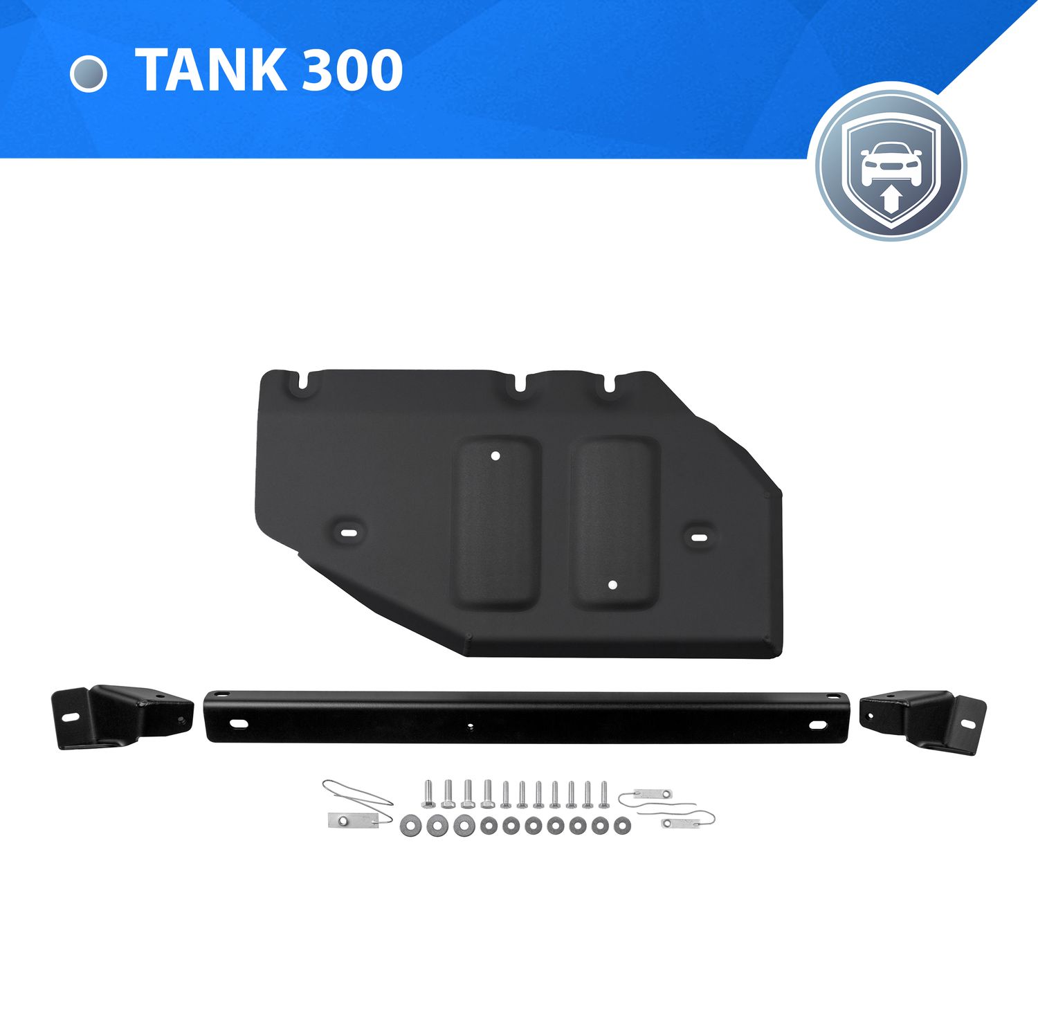 Защита Rival для РК Tank 300 АКПП 4WD 2023-н.в.. Артикул 111.4804.1