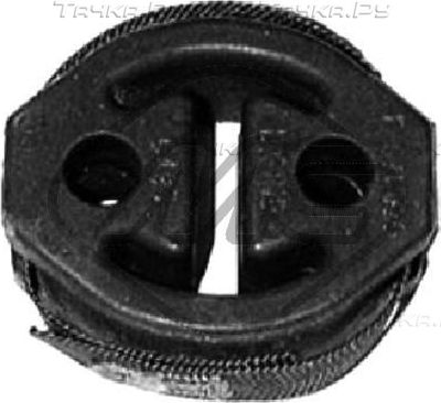 Крепление глушителя Metalcaucho для Fiat Grande Punto 2005-2012. Артикул 05533