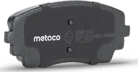 Колодки тормозные передние к-кт (Metaco) Metaco. Артикул 3000314