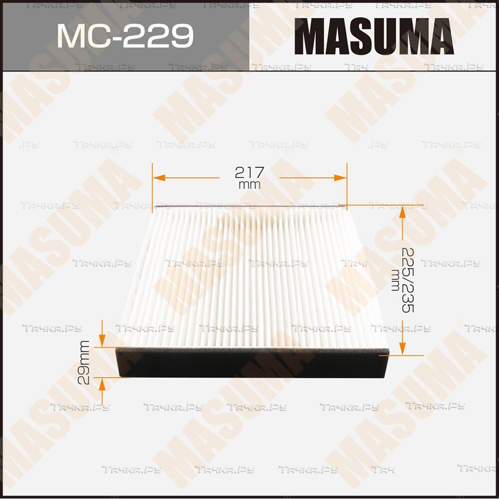 Салонный фильтр Masuma для Toyota Celsior III (F30) 2000-2006. Артикул MC-229