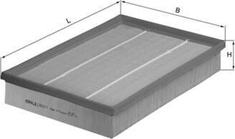 Воздушный фильтр Mahle для Lancia Prisma 1986-1989. Артикул LX 460/1