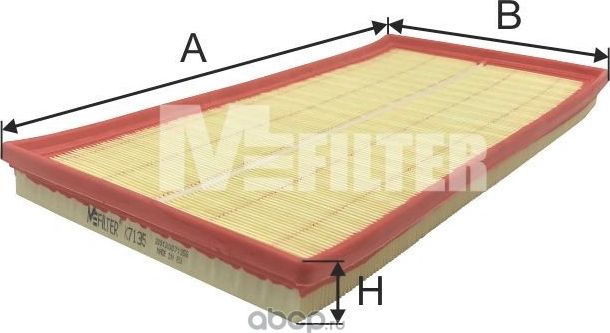 Воздушный фильтр MFilter. Артикул K 7135