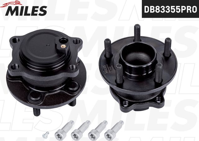 Ступица с подшипником задняя с ABS (серия PRO с антикоррозийным покрытием) FORD (Miles). Артикул DB83355PRO