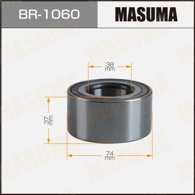 Подшипник ступичный MASUMA, KIA RIO front Masuma. Артикул BR1060