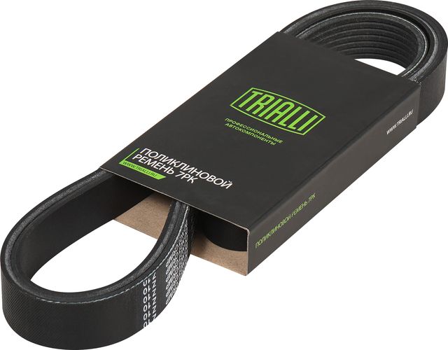Приводной ремень поликлиновой Trialli (EPDM (Этилен-пропиленовый каучук)). Артикул 7PK1666