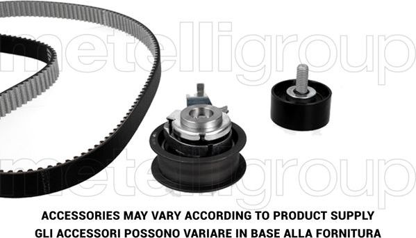 Ремень ГРМ с роликами (комплект) Metelli. Артикул 29-0452