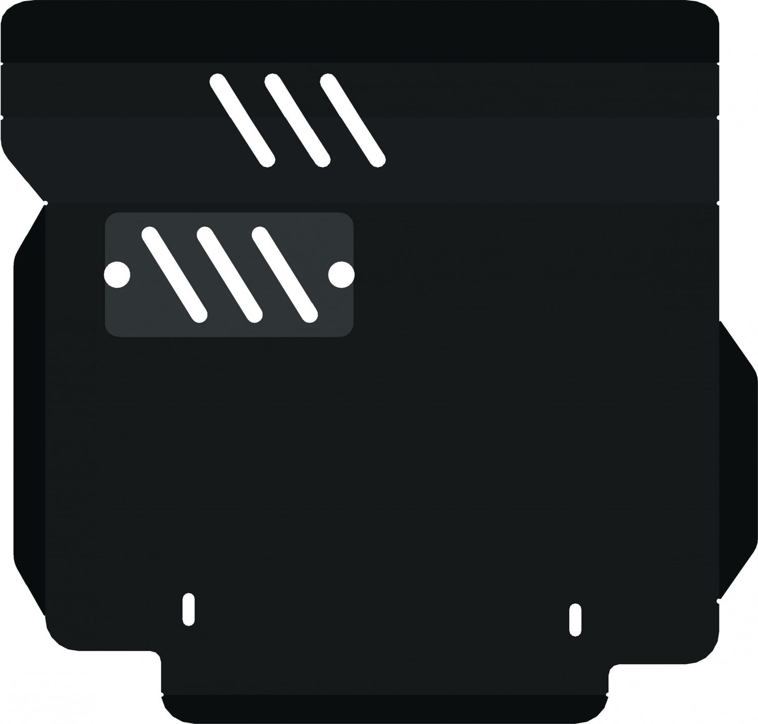 Защита Alfeco для картера и КПП Daihatsu YRV 2000-2005. Артикул ALF.24.80