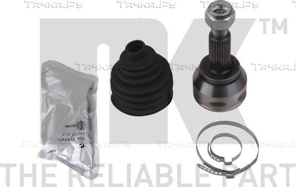 Шрус наружный (граната) NK передний для Ford Fiesta V 2001-2008. Артикул 512527