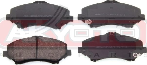 Тормозные колодки Akyoto Packing AKYOTO передние для Fiat Freemont 2011-2016. Артикул AKD-20101
