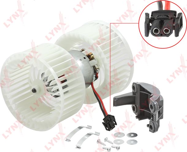 Вентилятор, мотор печки (отопителя) салона LYNXauto для BMW X3 I (E83) 2003-2011. Артикул RF-1261
