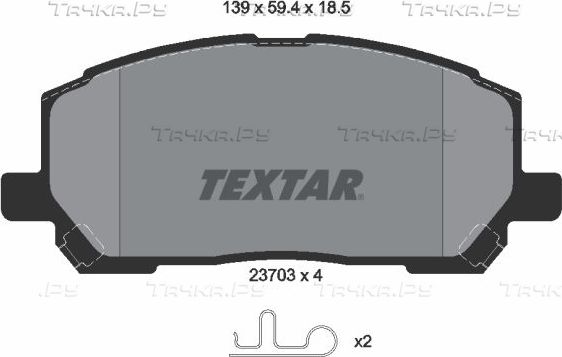 Тормозной диск Textar Pro задний для Mercedes-Benz GL-Класс II (X166) 2012-2013. Артикул 92283703