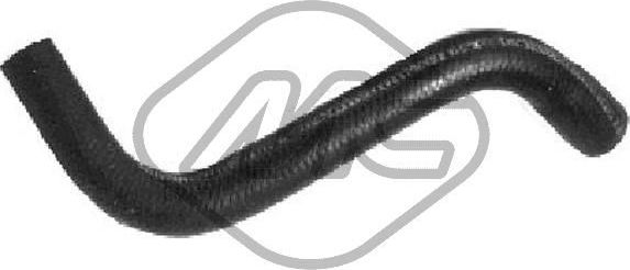 Патрубок радиатора (системы охлаждения) Metalcaucho для Peugeot 205 1983-1998. Артикул 08150