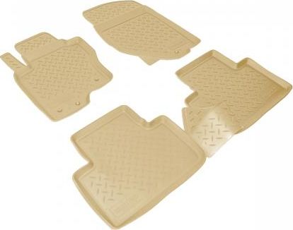 Коврики Норпласт для салона Infiniti FX II S51 2008-2012. БЕЖЕВЫЕ. Артикул NPL-Po-33-51Beige