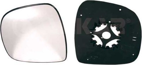 Зеркальное стекло бокового зеркала Alkar. Артикул 6401969