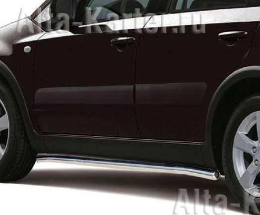 Пороги Союз-96 d60 (труба) для Suzuki SX4 II 2013-2026. Артикул SZSX.80.0368