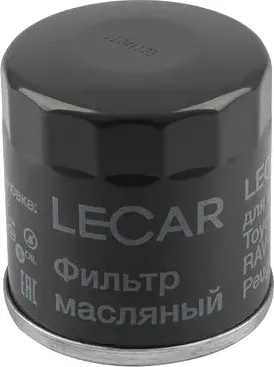 ФИЛЬТР МАСЛЯНЫЙ Toyota Auris 07-, Avensis I,II, Camry I,II,III,IV 83-, Corolla (Lecar). Артикул LECAR000150201