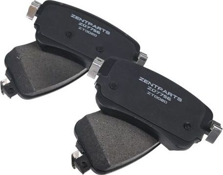 Тормозные колодки Zentparts. Артикул Z07756