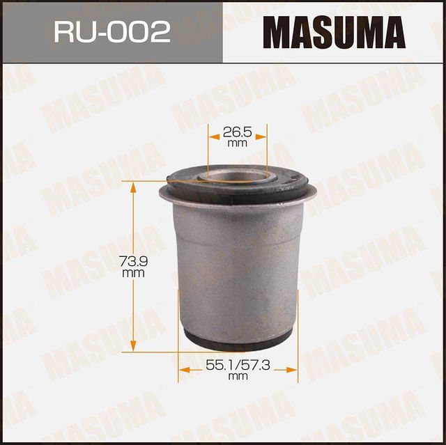 Сайлентблок переднего рычага подвески Masuma. Артикул RU-002