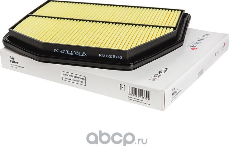 Фильтр воздушный KUJIWA 165463KY0B NISSAN Kujiwa. Артикул KUB2530