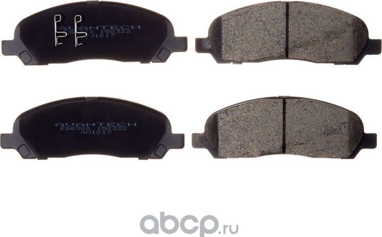 Колодки тормозные (Avantech). Артикул AV1017