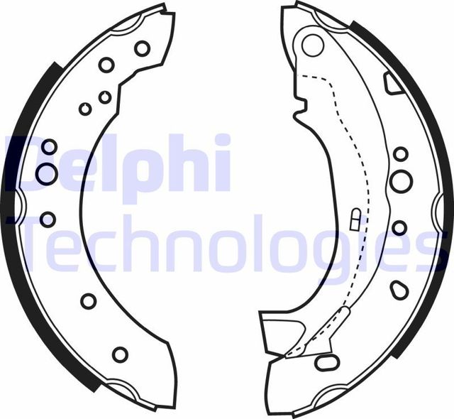 Тормозные колодки Delphi. Артикул LS1921