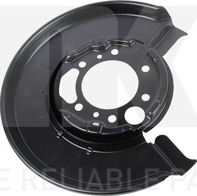 Кожух (щиток) тормозного диска NK задний левый для Volkswagen LT II 1996-2006. Артикул 233313