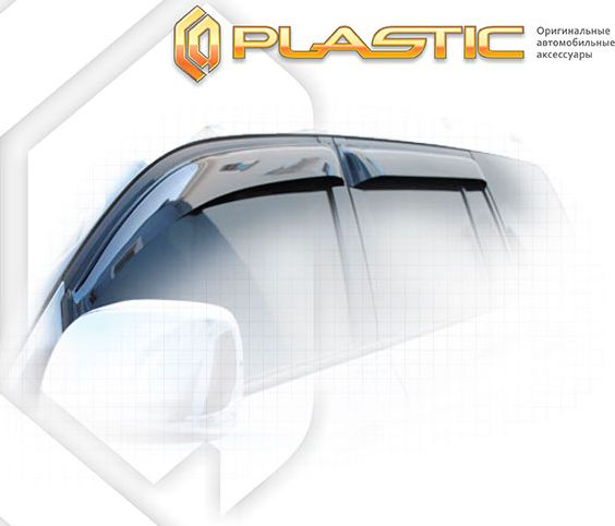 Дефлекторы СА Пластик для окон (Classic полупрозрачный) Lexus LX 470 2002. Артикул 2010030301327