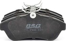 Тормозные колодки BSG передние для Citroen C3 I 2002-2010. Артикул BSG 70-200-004