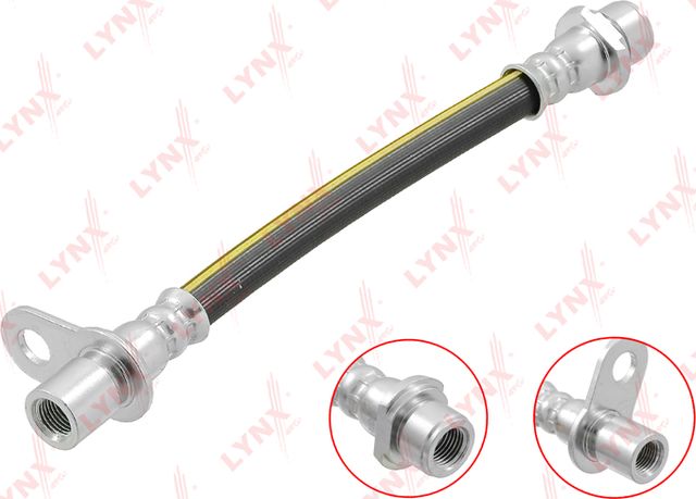 Тормозной шланг LYNXauto для Toyota Corolla E140, E150 2006-2014. Артикул BL-3764
