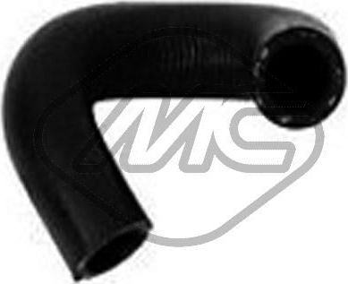 Патрубок радиатора (системы охлаждения) Metalcaucho (резина). Артикул 77121