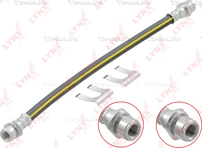 Тормозной шланг LYNXauto для Toyota RAV4 I (XA10) 1994-2000. Артикул BL-3670