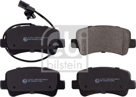 Тормозные колодки Febi Bilstein. Артикул 16843