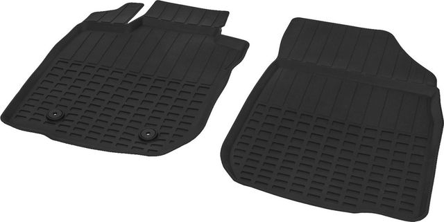 Коврики Rival для салона литьевые передние Lada Largus фургон, универсал (2 места) 2012-2021 2021-2026. Артикул 66003001