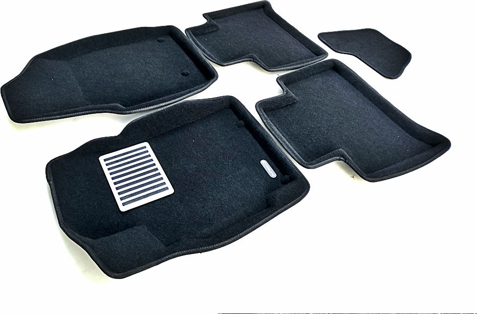 Коврики текстильные Euromat 3D Lux для салона Geely Emgrand X7 2018-2026. Артикул EM3D-001401