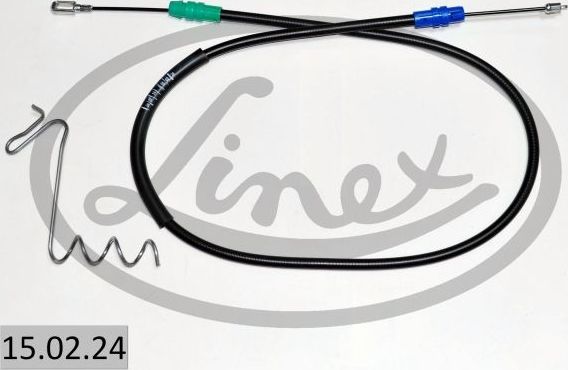 Трос ручника (тросик ручного тормоза) Linex. Артикул 15.02.24