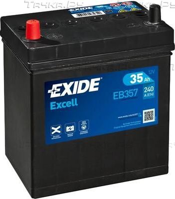 Аккумулятор Exide Excell ** для Toyota Opa I 2000-2005. Артикул EB357