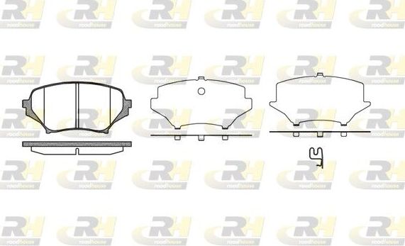 Тормозные колодки RoadHouse передние для Mazda MX-5 III (NC) 2005-2014. Артикул 21189.01