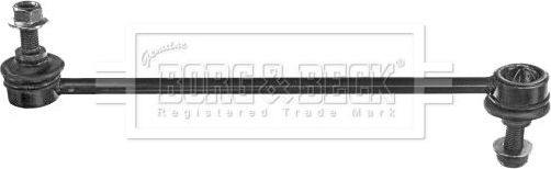 Стойка (тяга) стабилизатора Borg & Beck передняя правая/левая для Mazda CX-3 I 2015-2026. Артикул BDL7532