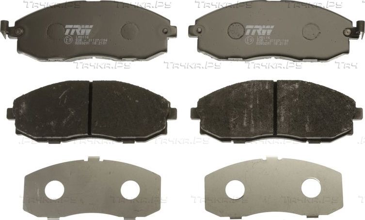 Тормозные колодки TRW COTEC передние для Hyundai Porter IV 2004-2026. Артикул GDB3201