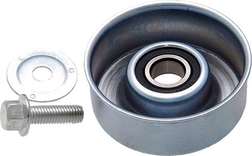 Натяжной ролик (натяжитель) приводного поликлинового ремня Mitsubishi. Артикул 1345A062