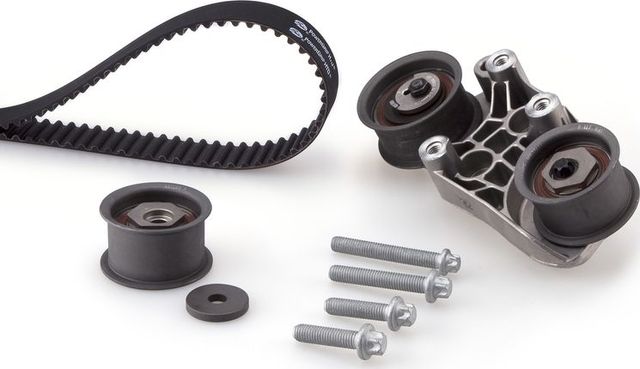 Ремень ГРМ с роликами (комплект) Gates PowerGrip® для Saab 9000 I 1994-1998. Артикул K015453XS