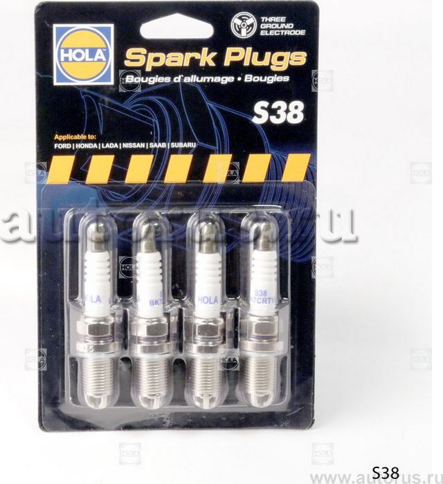 Свеча зажигания HOLA. Артикул S38