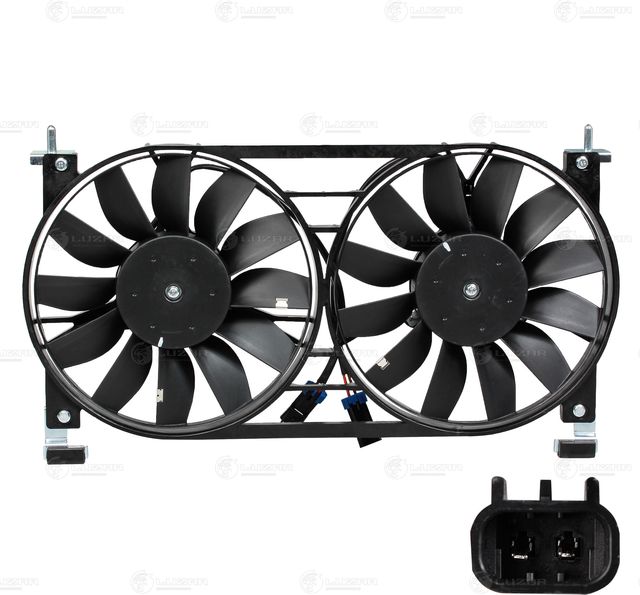 Вентилятор радиатора двигателя Luzar для Lada Niva Travel I 2020-2026. Артикул LFK 0128