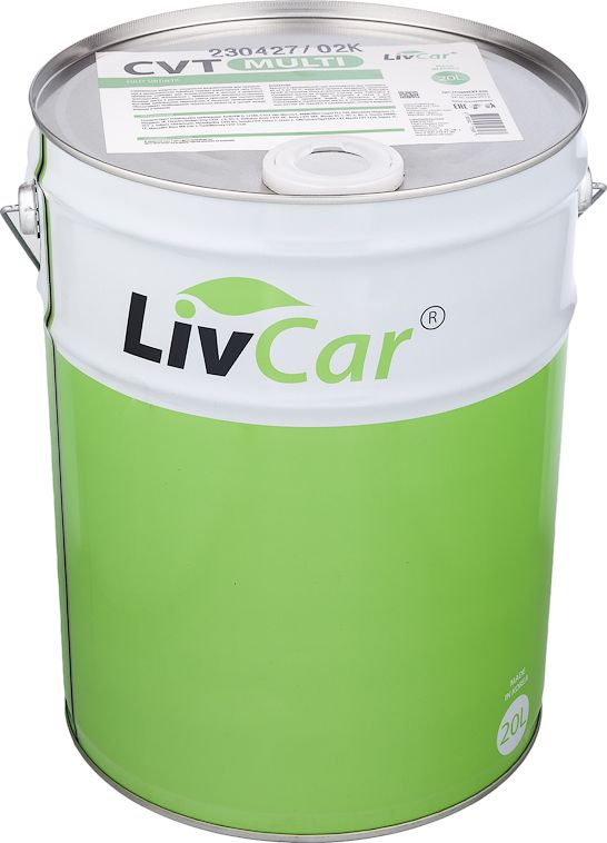 Жидкость трансмиссионная   LivCar MULTI CVT (20л). Артикул lc0805cvt-020
