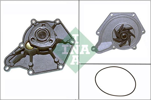 Помпа (водяной насос) Ina для Audi A4 IV (B8) 2007-2012. Артикул 538 0409 10
