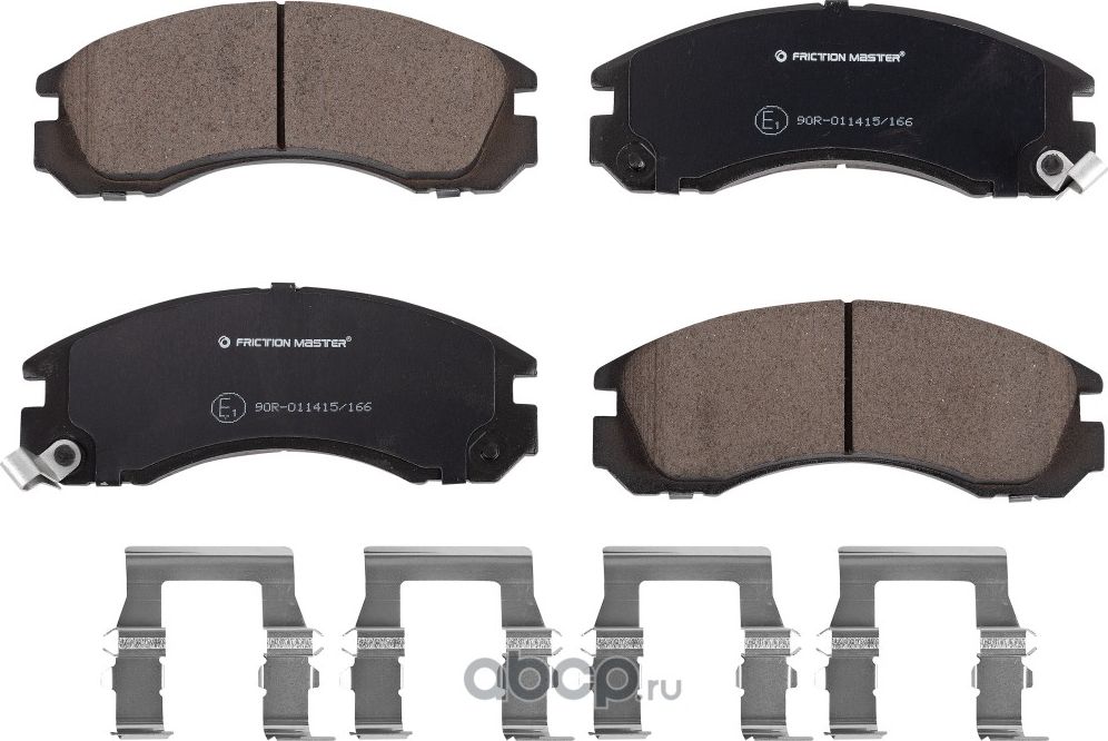 Керамические тормозные колодки передние CMX530 (Frictionmaster). Артикул CMX530