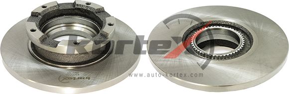 Диск тормозной FORD TRANSIT 13- задн.(d=288 mm)(с кольцом ABS) (Kortex). Артикул KD0555
